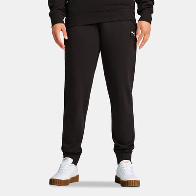 PUMA Women's Essentials Elevated Sweatpants Black