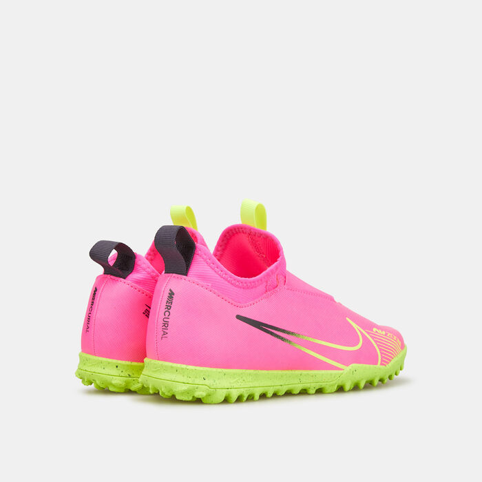 Nike Kids' Mercurial Vapor 15 Academy Turf Football Shoes (Younger and Older Kids) Pink Nike Kids' Mercurial Vapor 15 Academy Turf Football Shoes (Younger and Older Kids) Pink image number 3