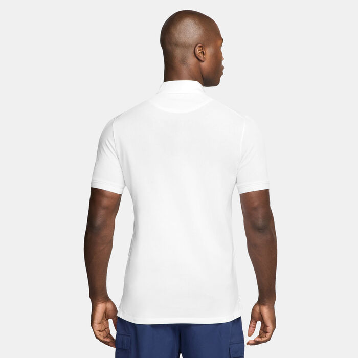 Nike Men's Paris Saint-Germain Dri-FIT Football Polo Shirt White Nike Men's Paris Saint-Germain Dri-FIT Football Polo Shirt White image number 1