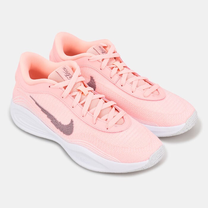 Nike Men's G.T. Hustle Academy Basketball Shoes Pink Nike Men's G.T. Hustle Academy Basketball Shoes Pink image number 1
