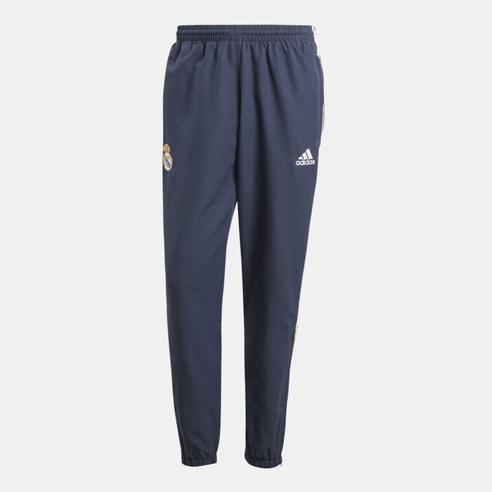 adidas Men's Real Madrid UBP Track Pants Blue adidas Men's Real Madrid UBP Track Pants Blue image number 0