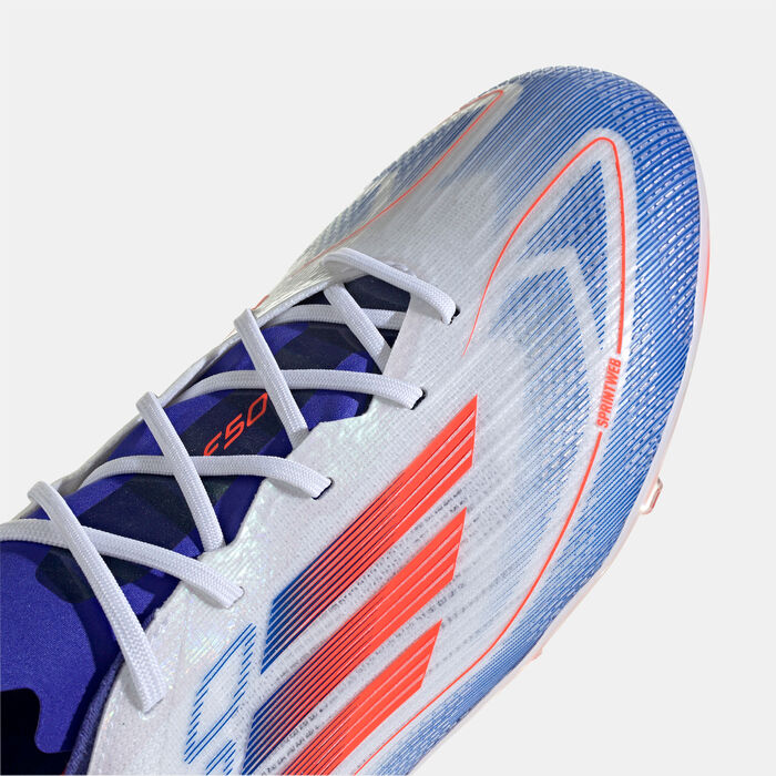 adidas Kids' F50 Pro Turf Ground Football Shoes White adidas Kids' F50 Pro Turf Ground Football Shoes White image number 4