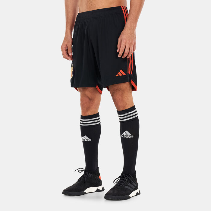 adidas Men's Belgium Stadium Home Shorts - 2022 Black adidas Men's Belgium Stadium Home Shorts - 2022 Black image number 0