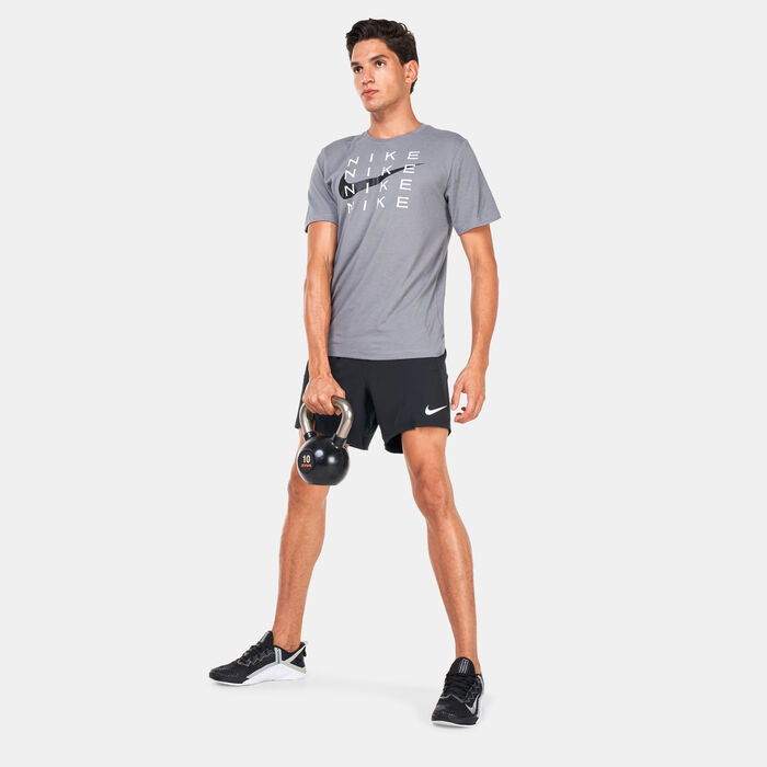 Nike Men's Pro Dri-FIT Flex 6-inch Training Shorts Black image number 2