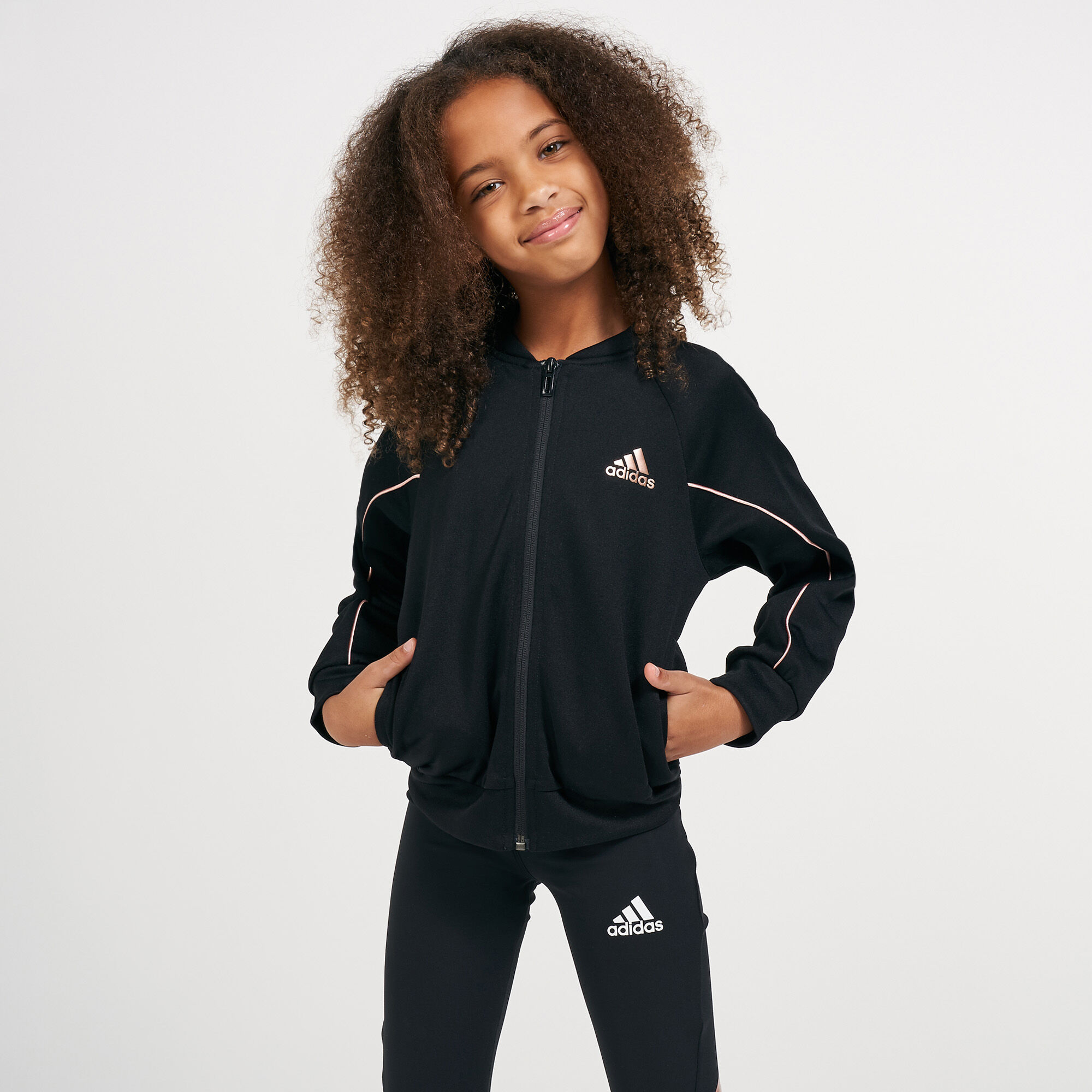 Adidas boys bomber best sale jacket