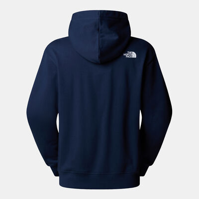 The North Face Men's Mountain Logo Hoodie Blue The North Face Men's Mountain Logo Hoodie Blue