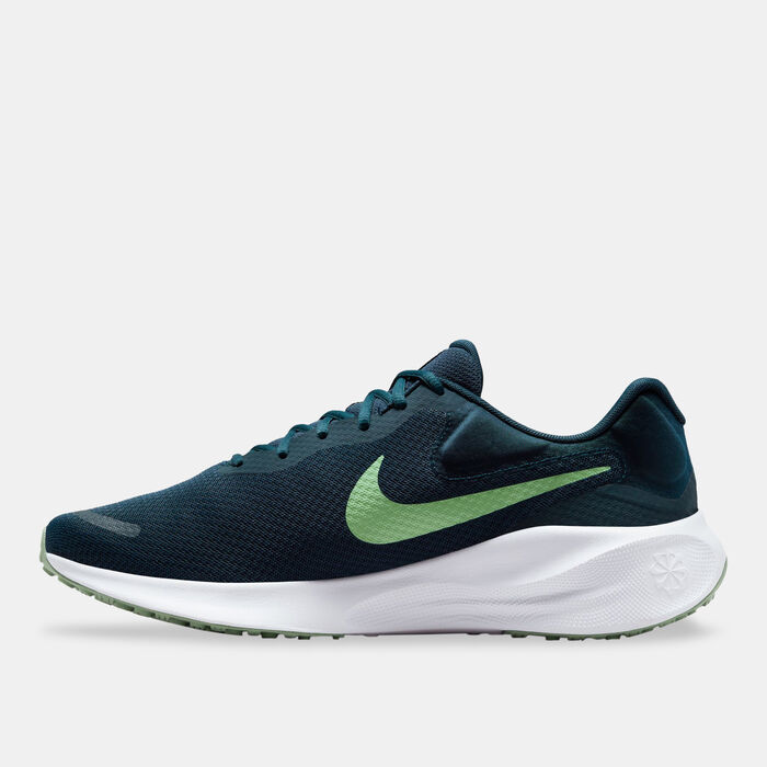 Nike Men's Revolution 7 Road Running Shoes Green Nike Men's Revolution 7 Road Running Shoes Green image number 1