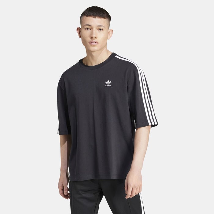 adidas Originals Men's Adicolor Oversized T-Shirt Black adidas Originals Men's Adicolor Oversized T-Shirt Black image number 0