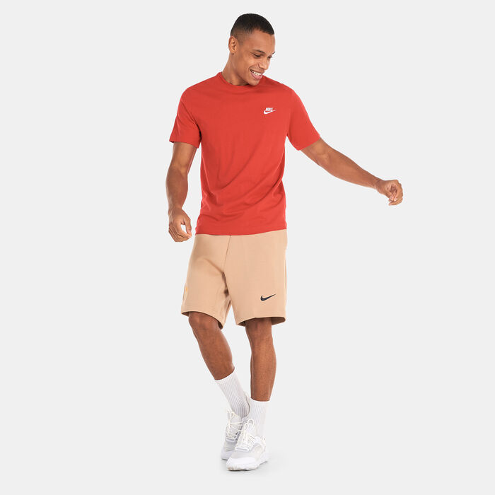Nike Men's F.C. Barcelona Sportswear Tech Fleece Shorts Brown Nike Men's F.C. Barcelona Sportswear Tech Fleece Shorts Brown image number 2
