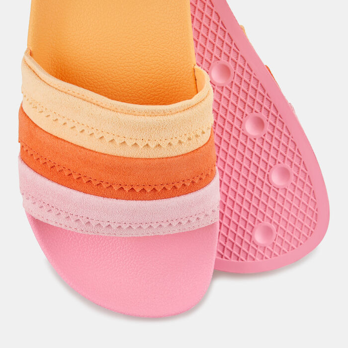 adidas Originals Women's Adilette Slides Pink adidas Originals Women's Adilette Slides Pink image number 2