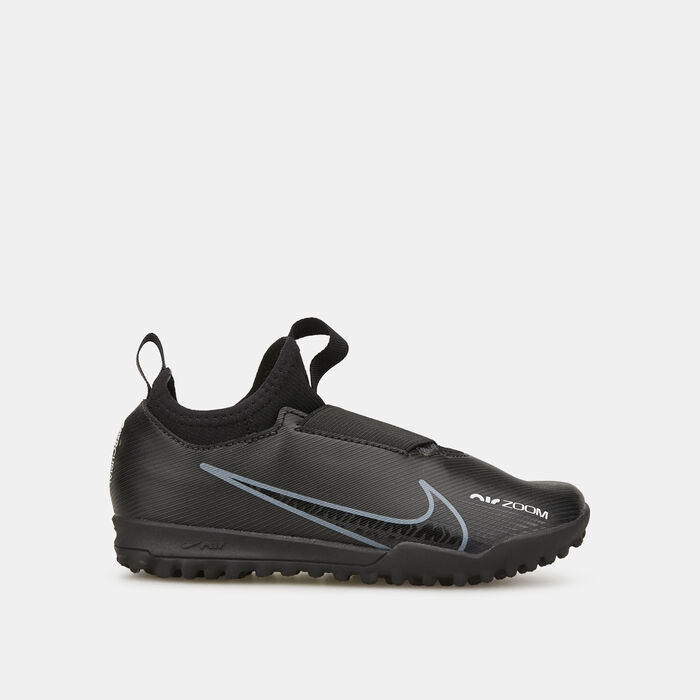 Nike Kids' Mercurial Vapor 15 Academy Turf Football Shoes (Younger and Older Kids) Black Nike Kids' Mercurial Vapor 15 Academy Turf Football Shoes (Younger and Older Kids) Black image number 0