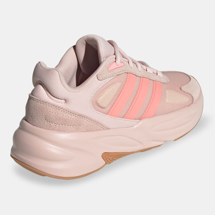 adidas Women's Ozelle Cloudfoam Lifestyle Running Shoe Pink adidas Women's Ozelle Cloudfoam Lifestyle Running Shoe Pink image number 2
