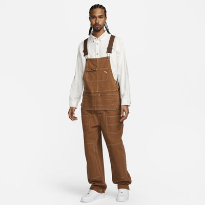 Nike Men's Life Carpenter Overalls Brown