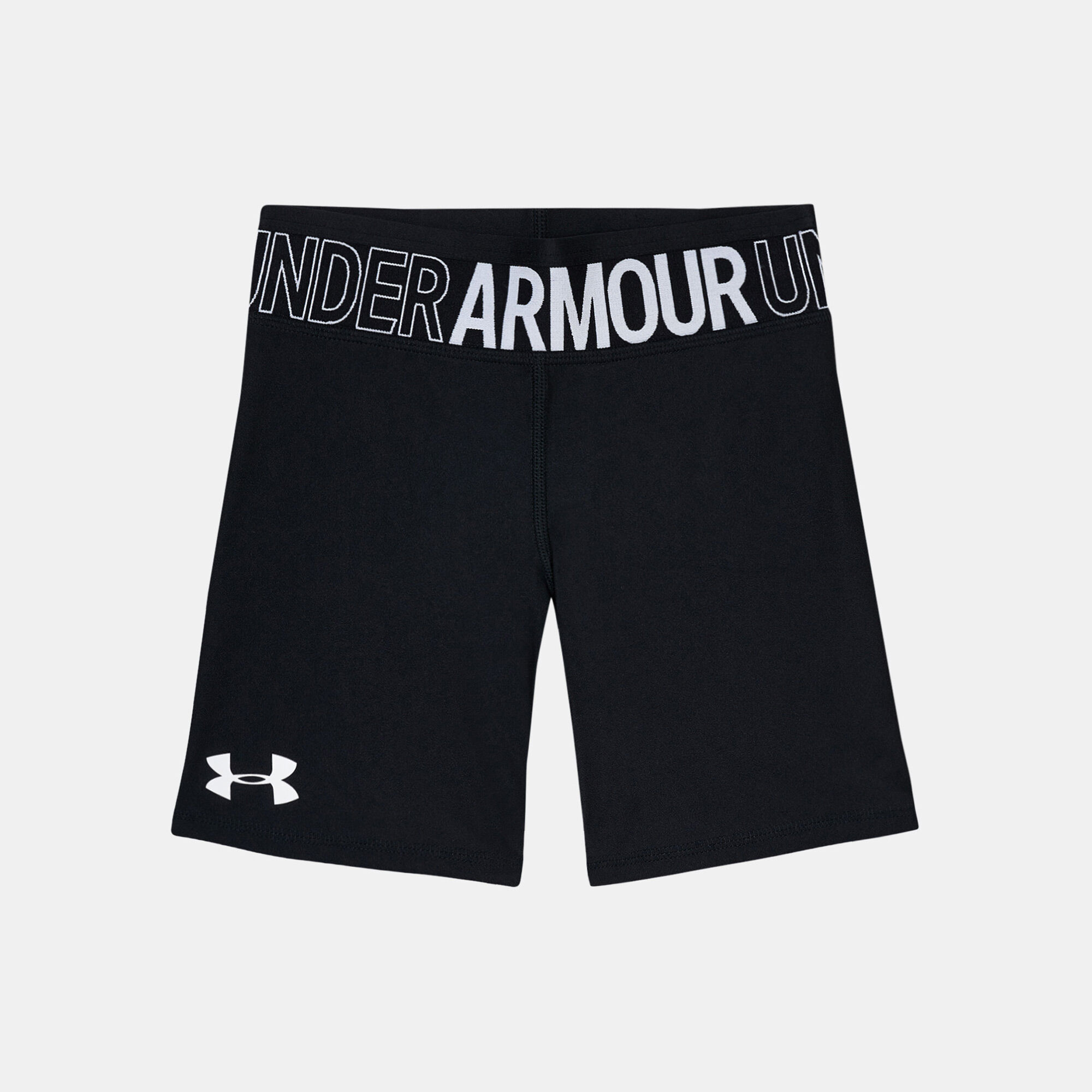 Under armour kids compression shorts discount