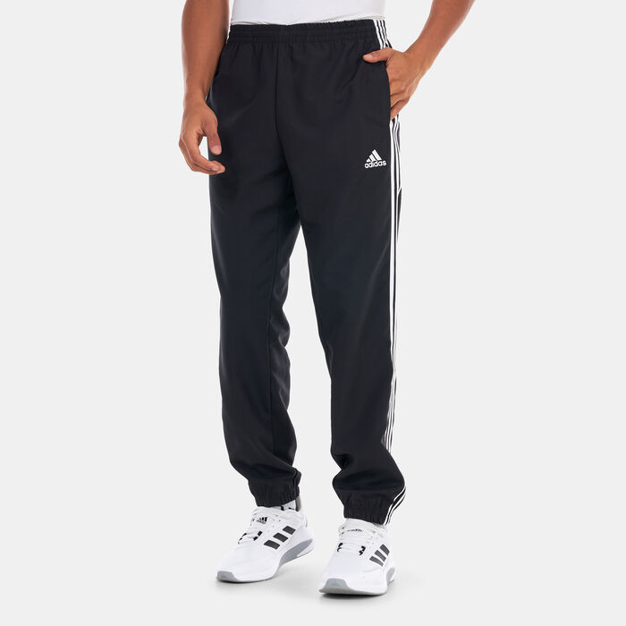 adidas Men's 3-Stripes Woven Track Suit Black adidas Men's 3-Stripes Woven Track Suit Black image number 2