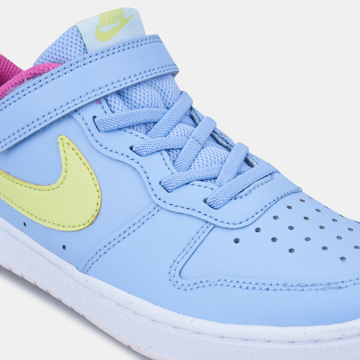 Nike Kids' Court Borough Low 2 Shoe (Younger Kids) Blue Nike Kids' Court Borough Low 2 Shoe (Younger Kids) Blue image number 4
