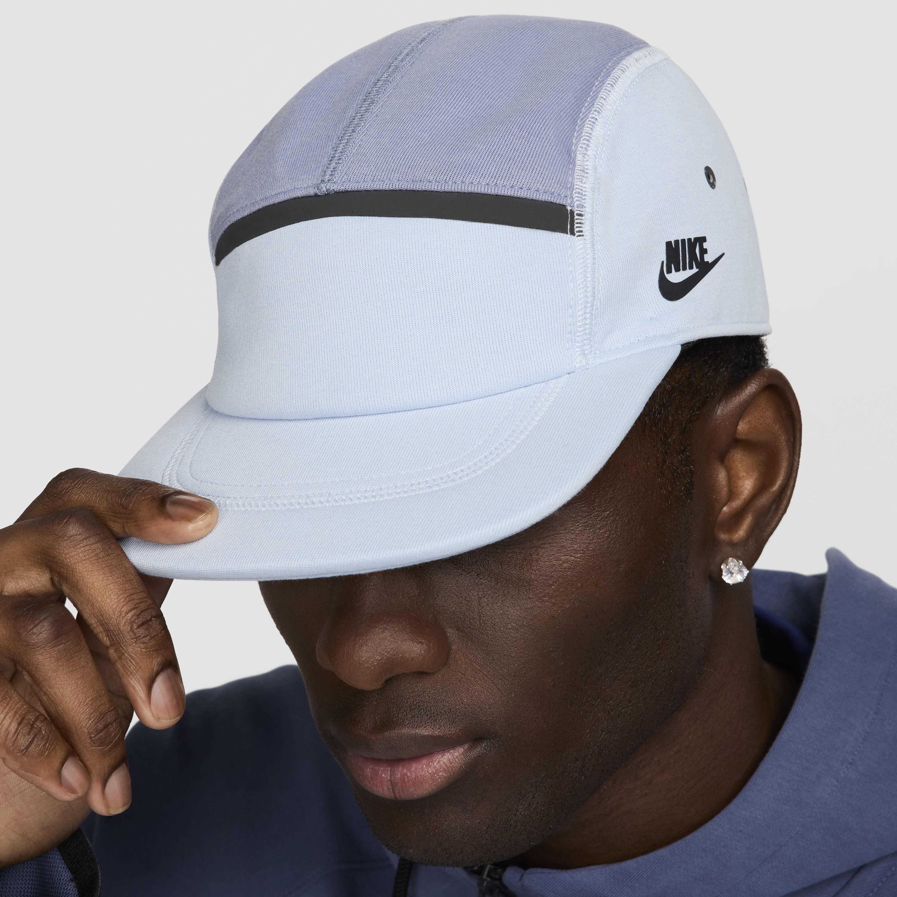 Fly Unstructured Tech Fleece Cap Blue Nike in KSA SSS
