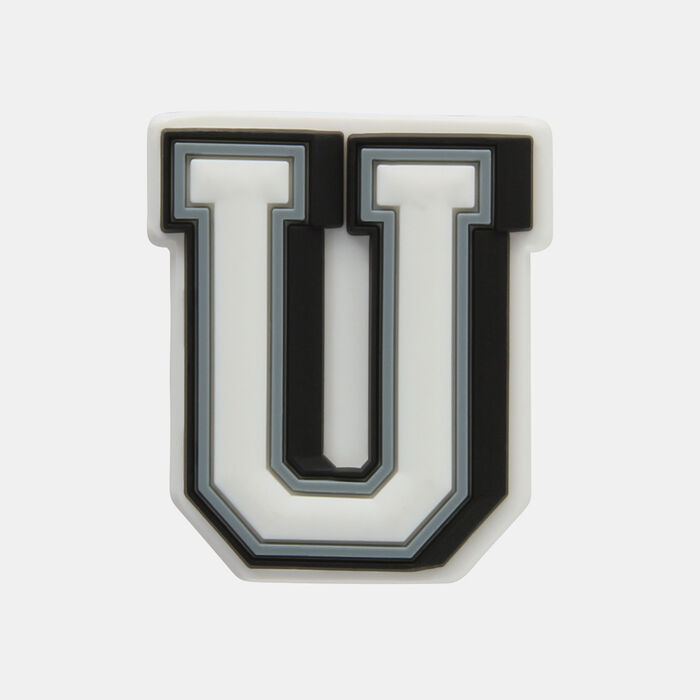 Crocs Letter U Shoe Charm Multi-Color Crocs Letter U Shoe Charm Multi-Color image number 0