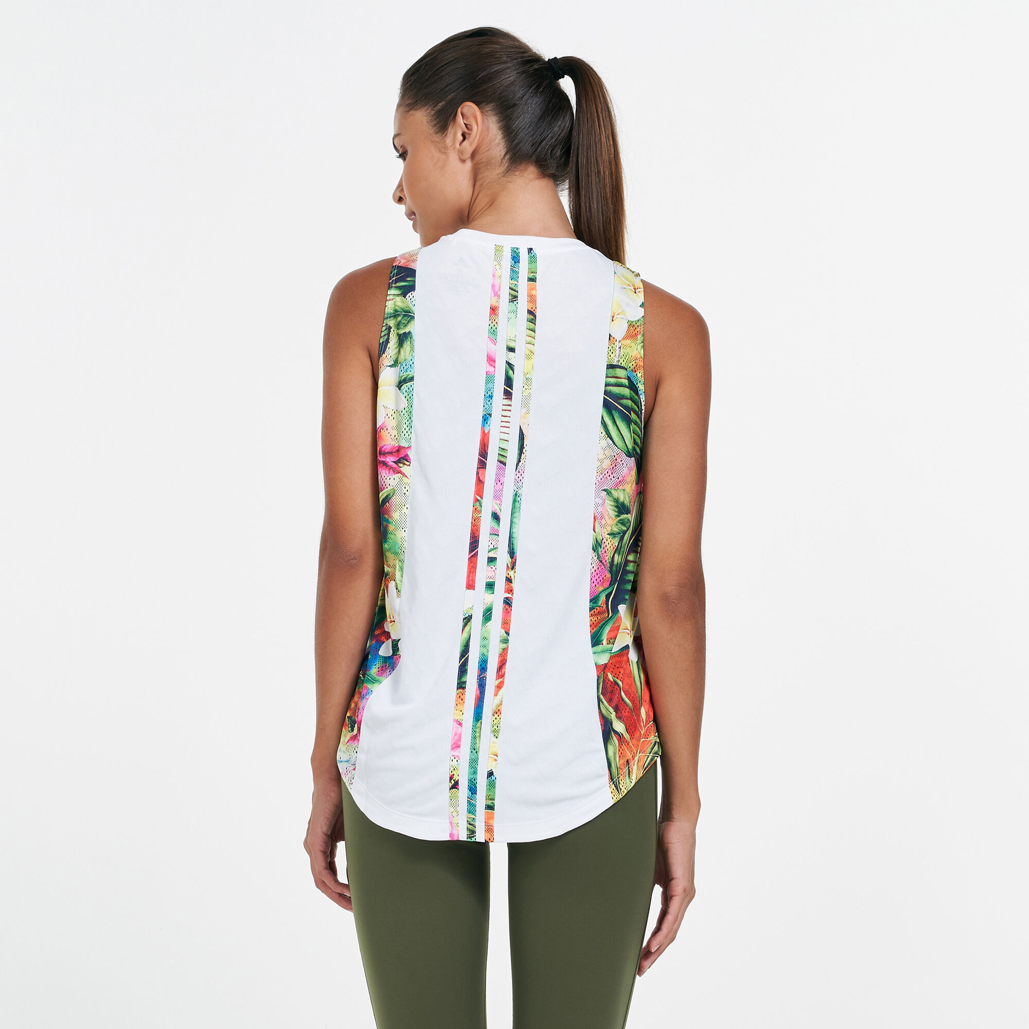 Adidas on sale floral tank