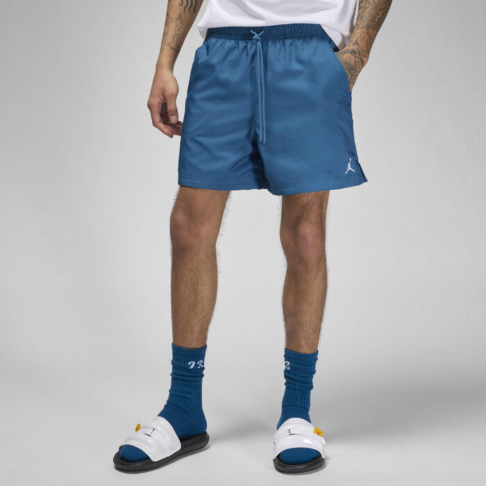 Jordan Men's Essentials Poolside Shorts Blue Jordan Men's Essentials Poolside Shorts Blue image number 0