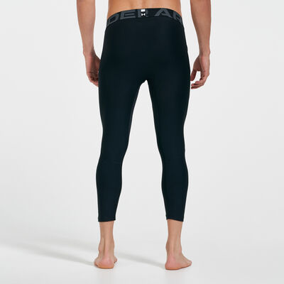 Under Armour Men's HeatGear® Armour 7/8 Tights Black Under Armour Men's HeatGear® Armour 7/8 Tights Black