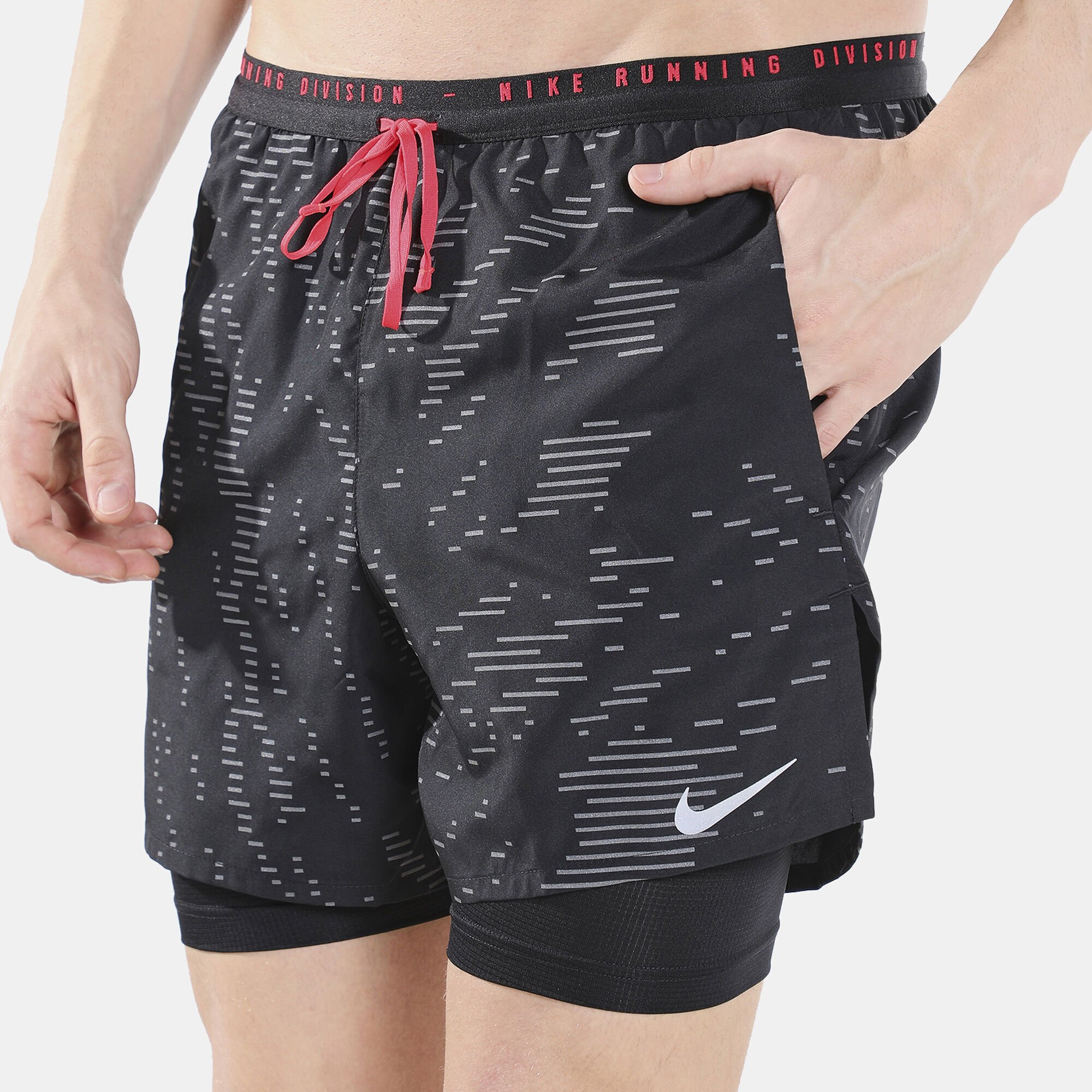 Nike flex 2-in-1 top men's 5 running shorts