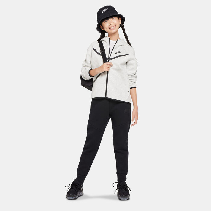 Nike Kids' Sportswear Tech Fleece Hoodie White Nike Kids' Sportswear Tech Fleece Hoodie White image number 2