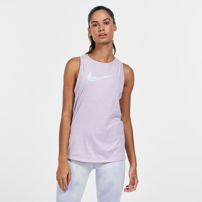 Nike Women's Dri-FIT Icon Clash Tank Top Purple Nike Women's Dri-FIT Icon Clash Tank Top Purple image number 0