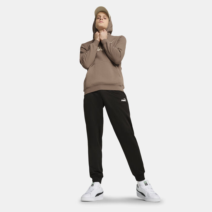PUMA Men's Essentials Hoodie Beige PUMA Men's Essentials Hoodie Beige image number 1
