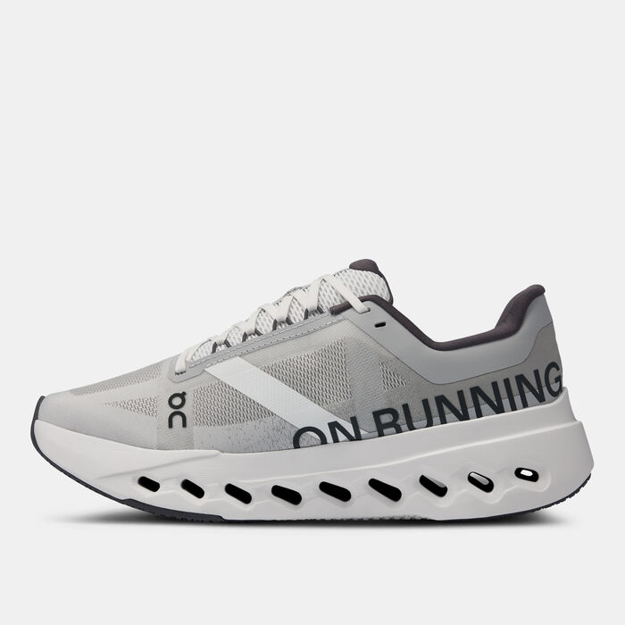 On Women's Cloudsurfer Next Running Shoes Grey On Women's Cloudsurfer Next Running Shoes Grey image number 2