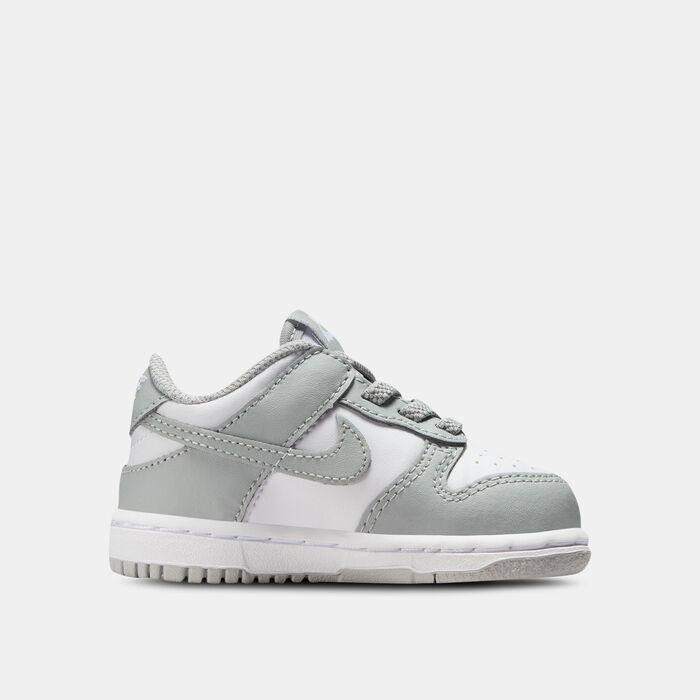 Nike Kids' Dunk Low Shoes Grey Nike Kids' Dunk Low Shoes Grey image number 0
