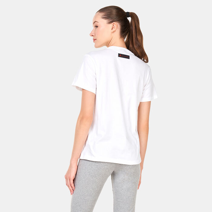 adidas Women's Marimekko Graphic T-Shirt White adidas Women's Marimekko Graphic T-Shirt White image number 1