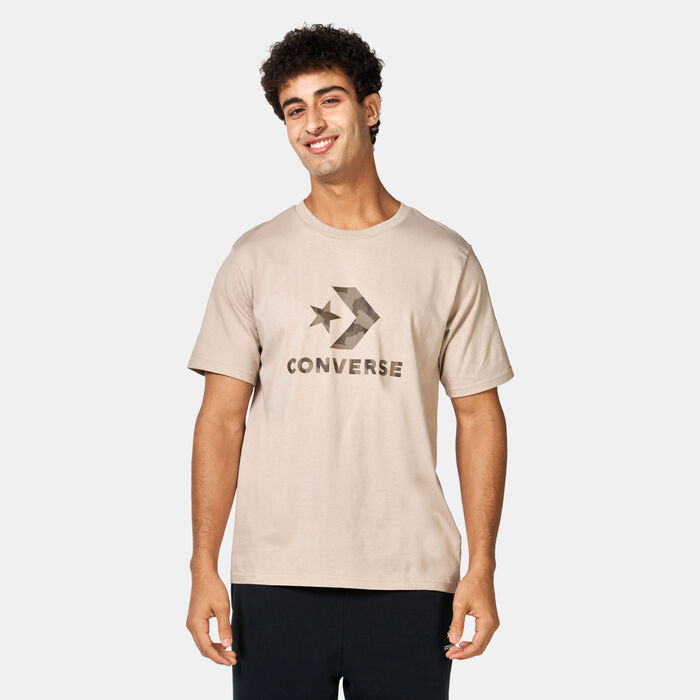 Converse Men's Star Chevron T-Shirt Brown Converse Men's Star Chevron T-Shirt Brown image number 0