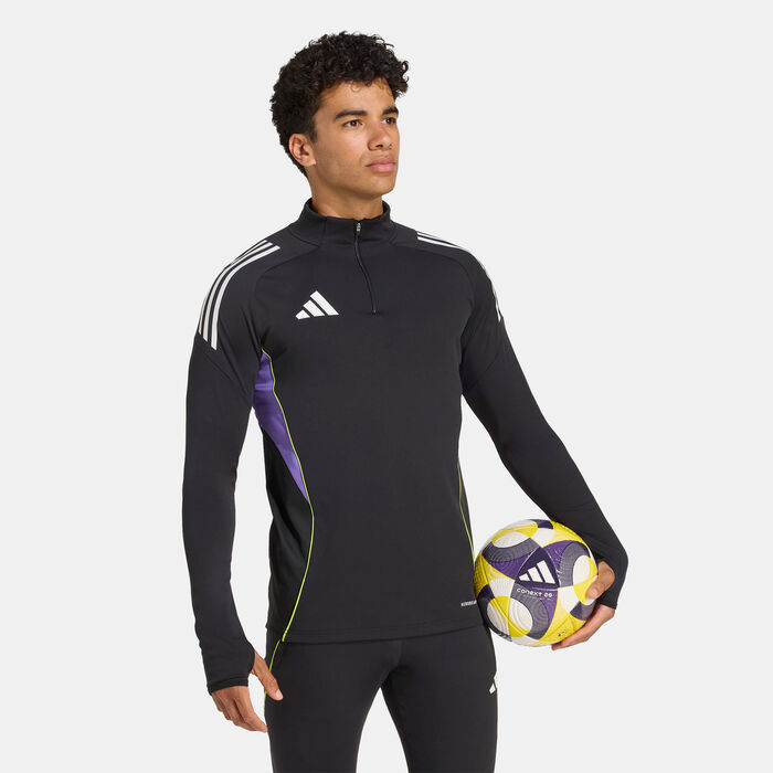 adidas Men's Tiro 25 Competition Training Football Top Black image number 3