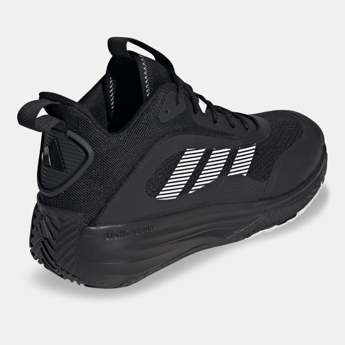 adidas Men's Own the Game 3 Basketball Shoes Black image number 2