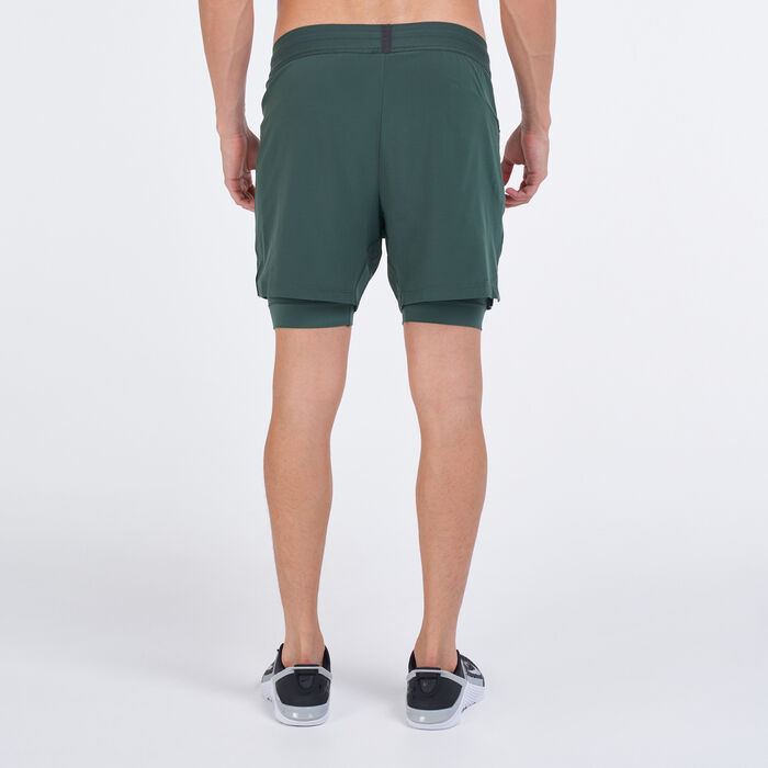 Nike Men's 2-in-1 Yoga Shorts Multi-Color Nike Men's 2-in-1 Yoga Shorts Multi-Color image number 1