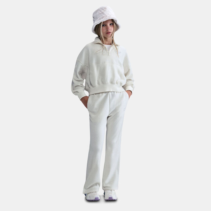 Nike Kids' Sportswear Fleece Pants White image number 0