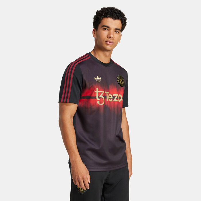 adidas Men's Manchester United CNY Top Black adidas Men's Manchester United CNY Top Black image number 2