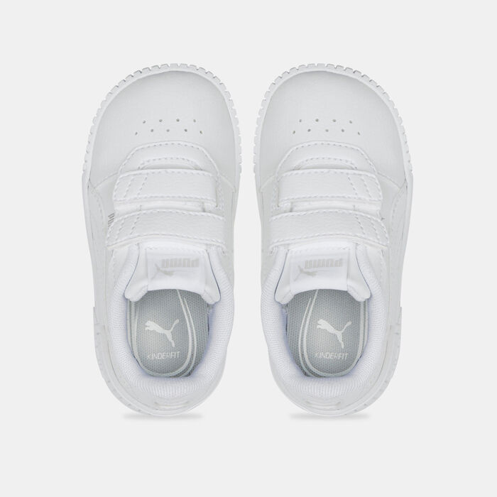 PUMA Kids' Carina 2.0 Velcro Shoes White PUMA Kids' Carina 2.0 Velcro Shoes White image number 5