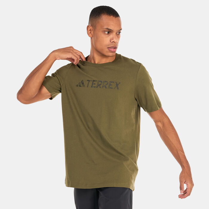 adidas Men's Terrex Classic Logo T-Shirt White adidas Men's Terrex Classic Logo T-Shirt White image number 0