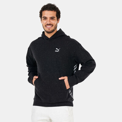 PUMA Men's RE:Collection Pullover Hoodie Black