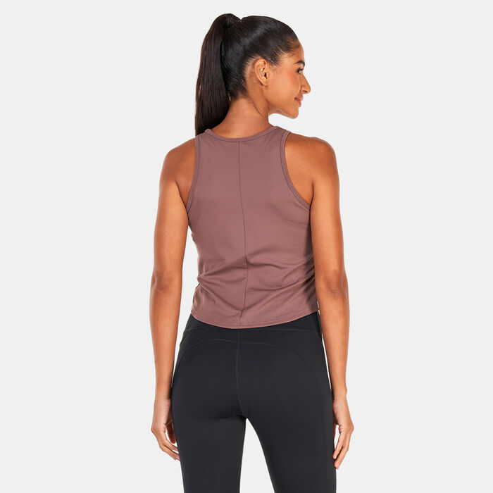 Nike Women's Dri-FIT Air Tank Top Brown image number 1