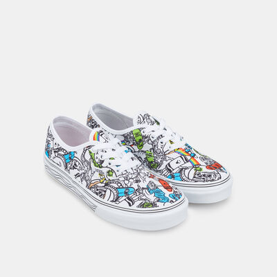 Vans Kids’ Eco Theory Authentic Unisex Shoe White