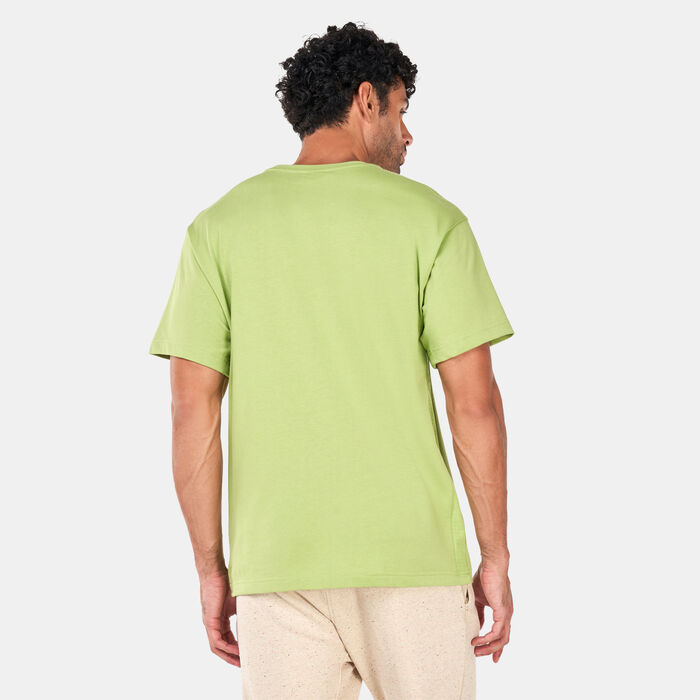 Nike Men's Sportswear Lightweight Knit T-Shirt Orange image number 1