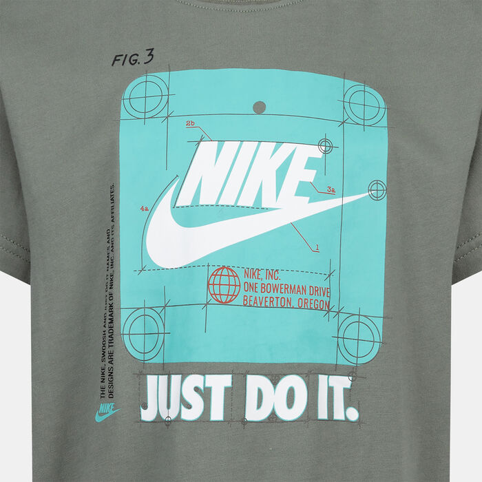 Nike Kids' Future Utility T-Shirt Grey Nike Kids' Future Utility T-Shirt Grey image number 2