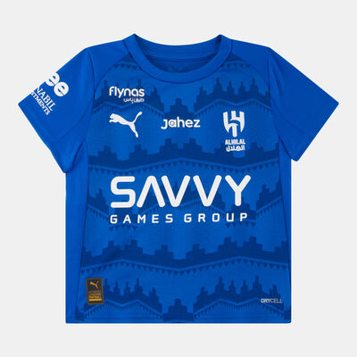 PUMA Kids' Al Hilal Home Replica Football Mini Kit Blue PUMA Kids' Al Hilal Home Replica Football Mini Kit Blue