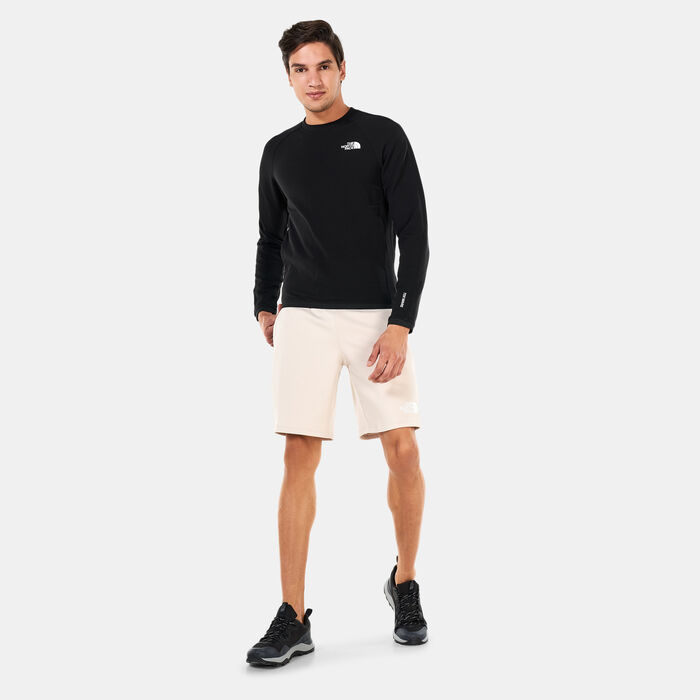 The North Face Men's Training Fleece Shorts Beige image number 2