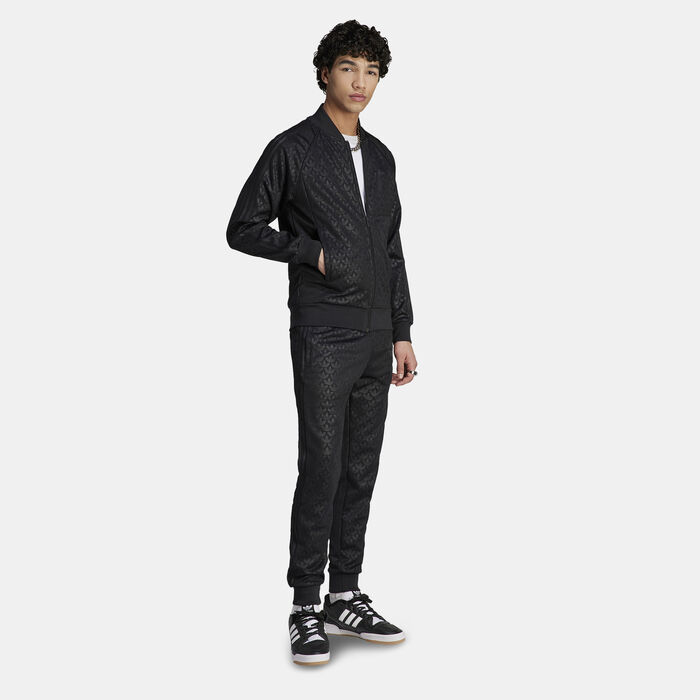 adidas Originals Men's Graphics Monogram SST Track Jacket Beige image number 2