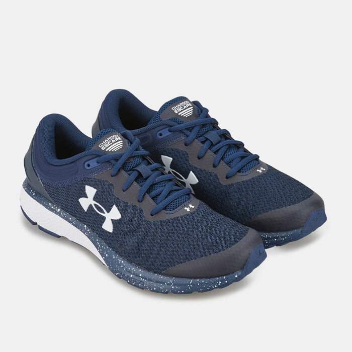 Under Armour Men's UA Charged Escape 3 Running Shoe Blue Under Armour Men's UA Charged Escape 3 Running Shoe Blue image number 1