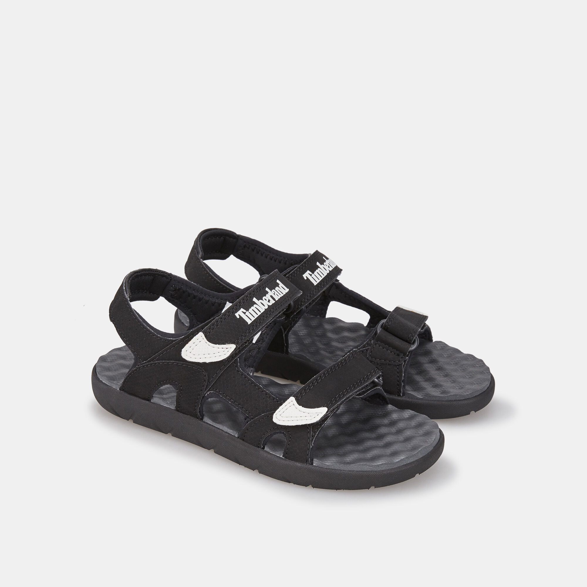 Buy Timberland Kids Perkins Row 2 Strap Sandals Black in KSA SSS